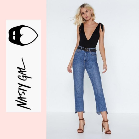 Plunging Tie Bodysuit with Medium Bottom Coverage - Picture 6 of 8